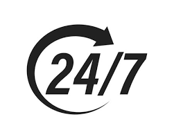 پشتیبانی 24/7