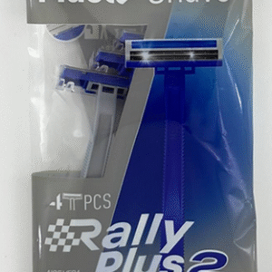 پک خودتراش 2 لبه مستر شیو سری رالی 2 پلاس چهار عددی