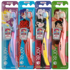 مسواک کودک بالای ۴ سال نرم ریجوی