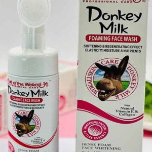 فوم شستشو صورت براش دار شیر الاغ وکالی 150 میل