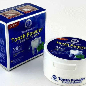 پودر سفید کننده دندان نعنا و هیالورونیک اسید تری دکتر 50 گرم