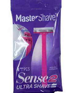 پک خودتراش 2 لبه مستر شیو سری سنس 2 چهار عددی