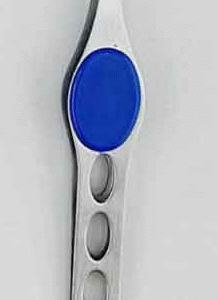 موچین دکمه دار سه سوراخه تیتانیوم فیشر